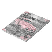Vintag rosa Auto Notizblock (Rotiert)