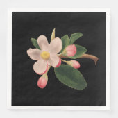 Vintag rosa Blossom Serviette (Vorderseite)