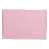 Vintag-Rosa-Blume Illustriertes Muster Kissenbezug (Rückseite-Links)