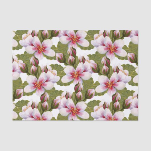 Vintag rosa Farbe Seidenpapier (Vorderseite)