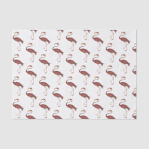 Vintag rosa Flamingo #2 Tissue Paper Seidenpapier