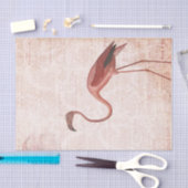 Vintag rosa Flamingo Seidenpapier (Handwerk)