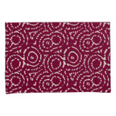 Vintag rosa Geometrie Abstrakt Kissenbezug (Vorderseite-Rechts)