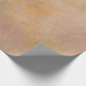 Vintag rosa, goldfarbene Textur Geschenkpapier (Ecke)