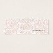 Vintag-Rosa-Hydrangea-Gastgeschenk Hochzeit (Rückseite)