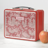 Vintag rosa Joule Metall Brotdose (Beispiel)