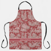 Vintag rosa Joule Schürze (Vorderseite)