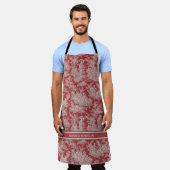 Vintag rosa Joule Schürze (Getragen)