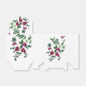 Vintag-rosa-magenta-Aquarellfarben-Rose Geschenkschachtel (Ungefaltet)