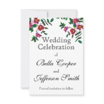 Vintag-rosa-magenta-Aquarellfarben-Rose