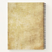 Vintag Rosa malmundariensis Notizblock (Rückseite)