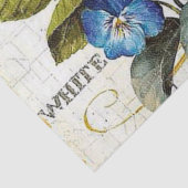 Vintag rosa Rosa Party Seidenpapier (Detail)