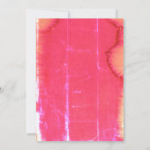 Vintag Rosa Rose 90. Geburtstag Einladung (Rückseite)