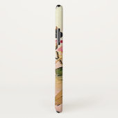 Vintag Rosa Rose Case-Mate iPhone Hülle (Hinten/Rechts)