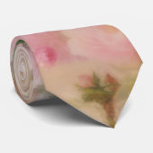 Vintag Rosa Rose Krawatte (Gerollt)