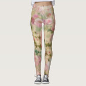 Vintag Rosa Rose Leggings (Vorderseite)