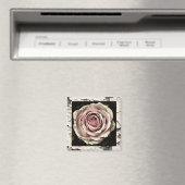 Vintag Rosa Rose Magnet (In Situ (Geschirrspüler))