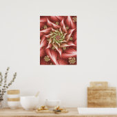 Vintag Rosa Rose Poster (Küche)
