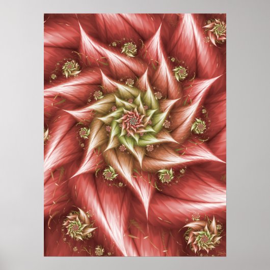 Vintag Rosa Rose Poster (Vorne)