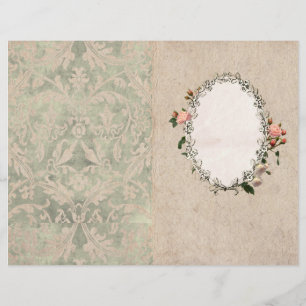 Vintag rosa Rose - Titelseite