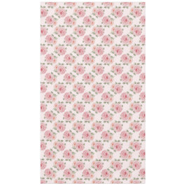 Vintag rosa Rosengarten Hütte Blumenmuster Tischdecke