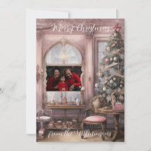 Vintag rosa Viktorianisches Foto