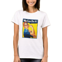 Vintag Rosie the Riveter Strong Power Retro