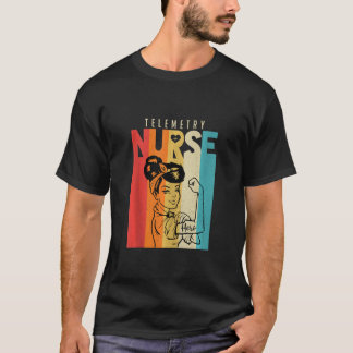 Vintag Rosie The Riveter Telemetrie Nurse T-Shirt