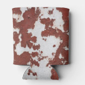 Vintag Rot: Betonwand gebrochen Dosenkühler (Rückseite)