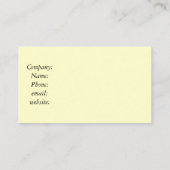 Vintag, Rote Rosen, Visitenkarte (Rückseite)