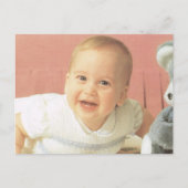 Vintag Royalty, Prince William Postkarte (Vorderseite)