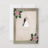 Vintag RSVP Karte (Rückseite)