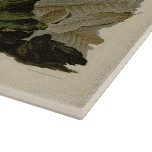 Vintag Ruffed Grouse Audubon Schneidebrett (Ecke)