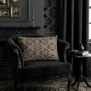 Vintag Rug Elegant Filigree Lendenkissen