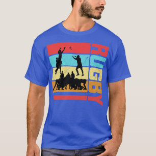 Vintag Rugby Player Funny Sport T-Shirt