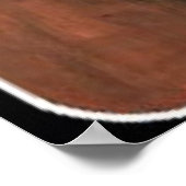 Vintag Rugby Poster (Ecke)