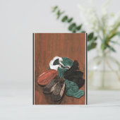 Vintag Rugby Postkarte (Stehend Vorderseite)