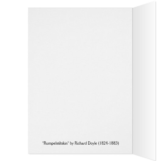 Vintag - Rumpelstiltskin, (Innen (Links))