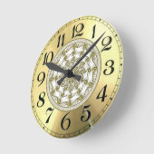 Vintag Runde Wanduhr (Winkel)