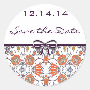 Vintag Runder Aufkleber