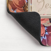 Vintag Rustikal Personalisiert Mousepad (Ecke)