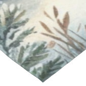 Vintag/rustikal/Schneemann/Weihnachten Tischdecke (Schrägansicht)