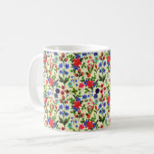 Vintag Rustikale Sommer Wildblume Garten Kaffeetasse (Vorderseite Links)