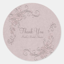 Vintag Rustikaler Glamour Elegante Rose Gastgesche