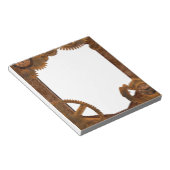 Vintag Rustikaler Steampunk Notizblock (angewinkelt)