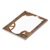 Vintag Rustikaler Steampunk Notizblock (Rotiert)