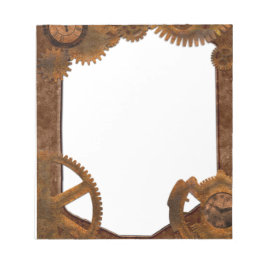 Vintag Rustikaler Steampunk Notizblock