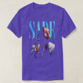 Vintag Sade Diamond Singer Tour Shirt (Design vorne)