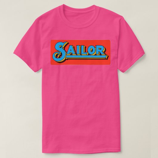 Vintag Sailor decal Fashion T-Shirt (Design vorne)