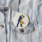 Vintag Sailor Kiss Pinup Button (Beispiel)